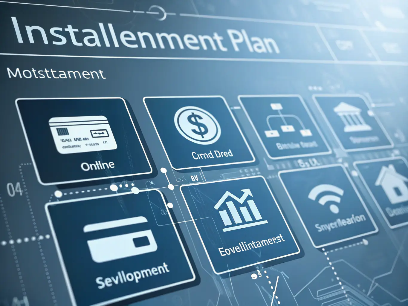 A digital interface showing various financial products offered by Tunes, with a focus on user-friendly design and accessibility, set against a backdrop of a diverse European community.