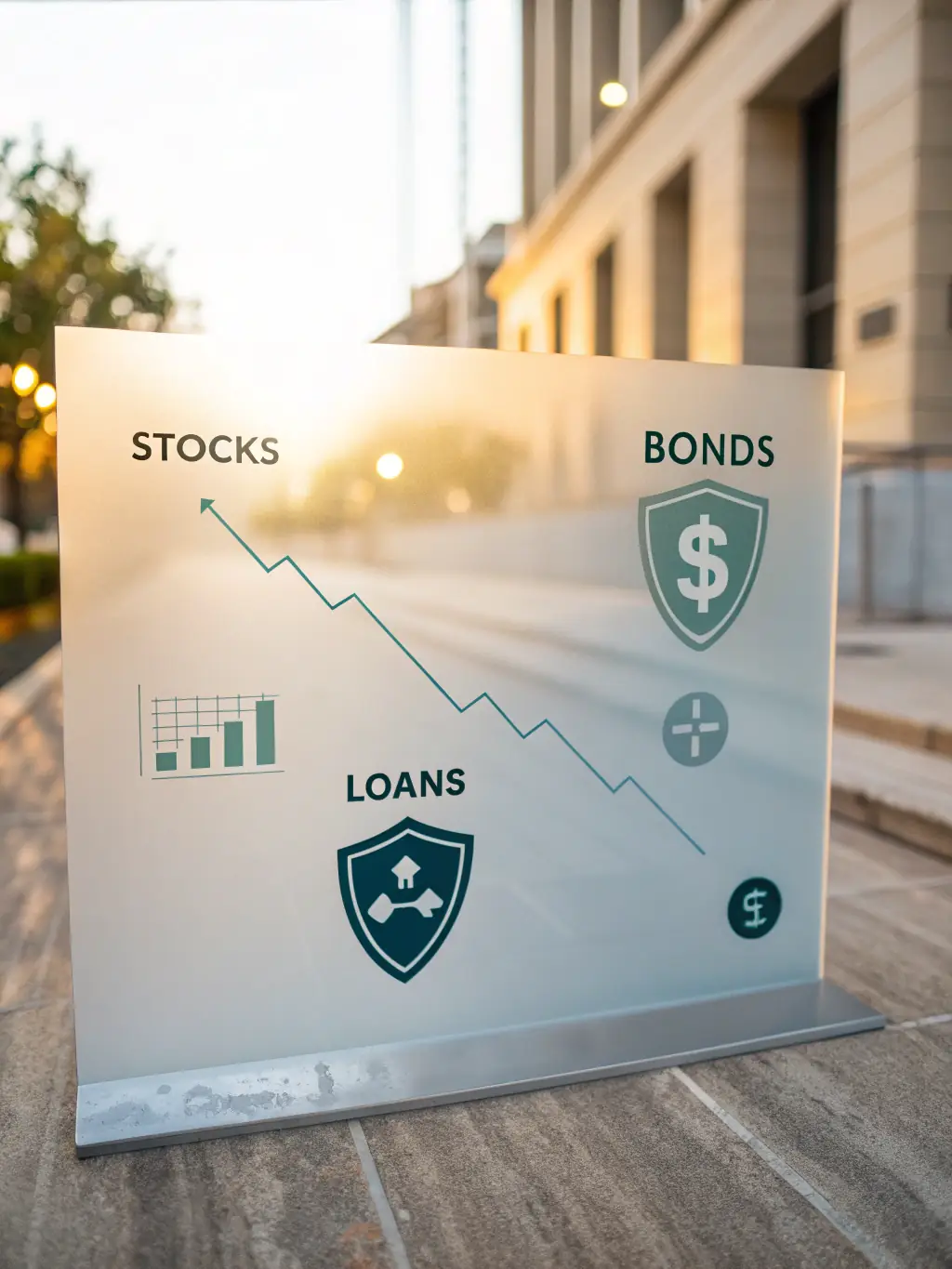 An infographic illustrating the growth and stability of Tunes' investment portfolio, emphasizing the company's expertise in wealth management and financial planning.